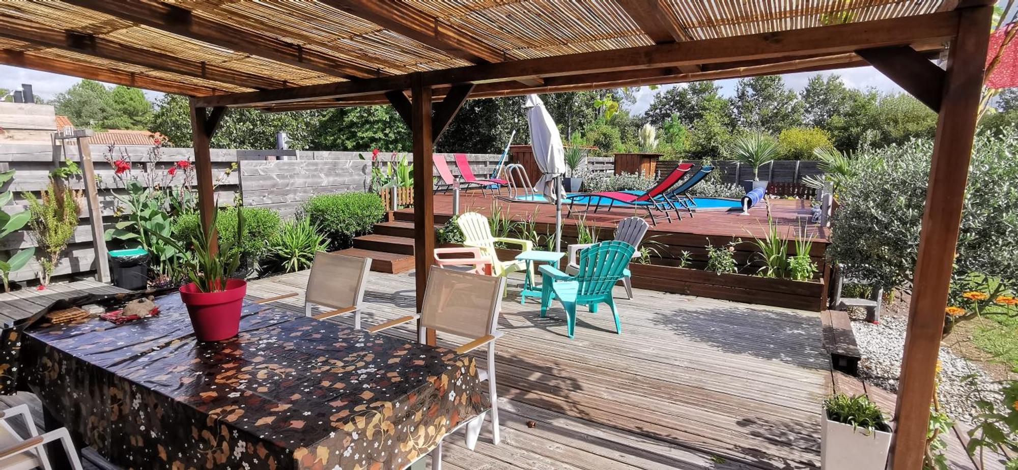 Maison & Piscine Prives,Plages Ocean Et Lac A 10 Kms Linxe 외부 사진